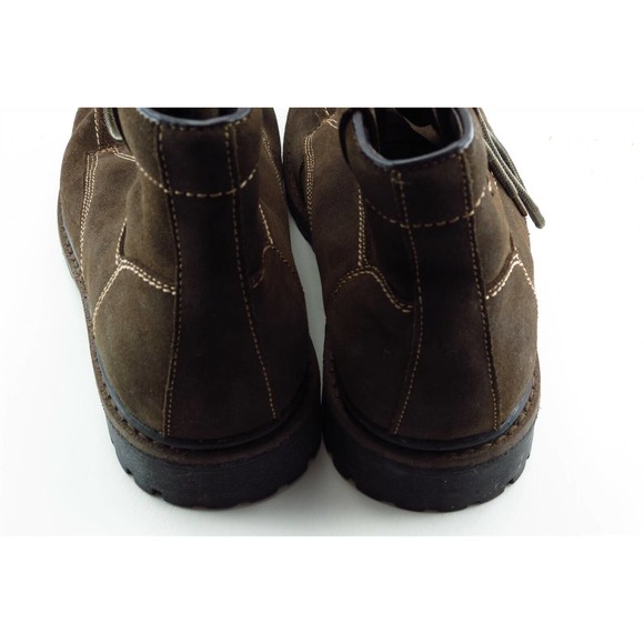 Robert Wayne Footwear Boots Sz 42 M Brown Round Toe Paddock Leather Men - Picture 5 of 7